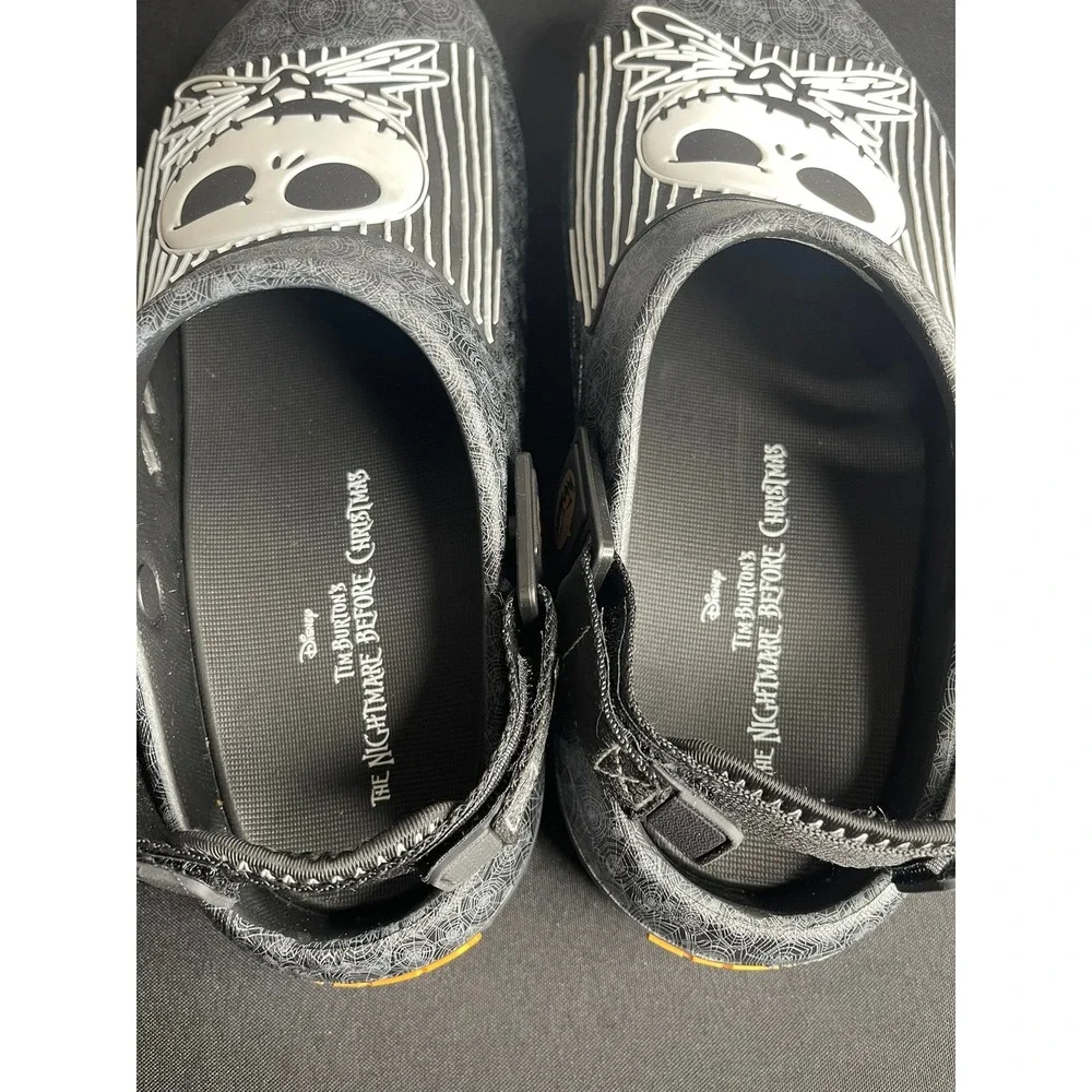 Disney Ground Up Nightmare Before Christmas Jack Skellington Clogs Mens 9
